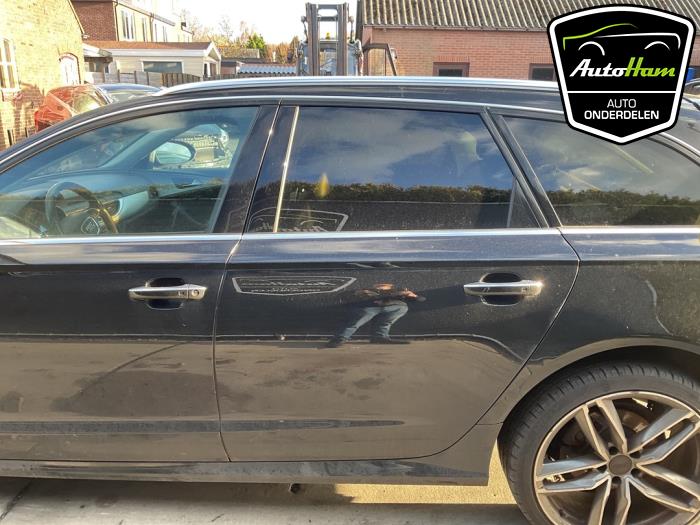 Audi A6 Avant 2.0 TDI 16V Samochód złomowany (2015, Czarny)