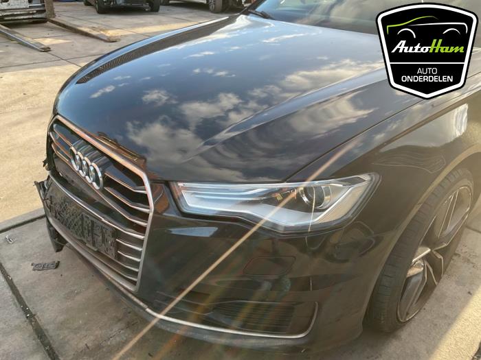 Audi A6 Avant 2.0 TDI 16V Samochód złomowany (2015, Czarny)