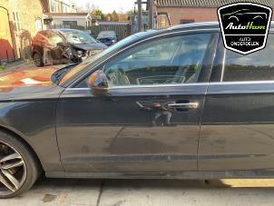 Audi A6 Avant 2.0 TDI 16V Samochód złomowany (2015, Czarny)