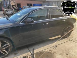 Audi A6 Avant 2.0 TDI 16V Samochód złomowany (2015, Czarny)
