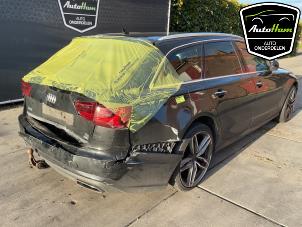 Audi A6 Avant 2.0 TDI 16V Samochód złomowany (2015, Czarny)