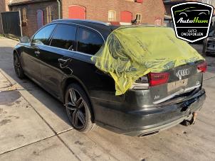 Audi A6 Avant 2.0 TDI 16V Samochód złomowany (2015, Czarny)