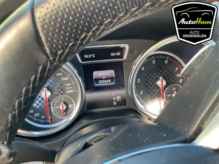 Mercedes GLE AMG Coupe 3.0 450 AMG V6 24V Turbo 4-Matic Épave (2016, Gris)