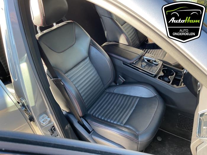 Mercedes GLE AMG Coupe 3.0 450 AMG V6 24V Turbo 4-Matic Épave (2016, Gris)