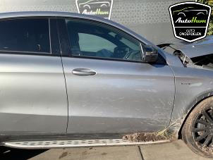 Mercedes GLE AMG Coupe 3.0 450 AMG V6 24V Turbo 4-Matic Épave (2016, Gris)