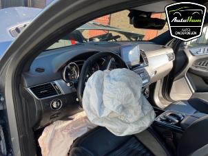 Mercedes GLE AMG Coupe 3.0 450 AMG V6 24V Turbo 4-Matic Épave (2016, Gris)