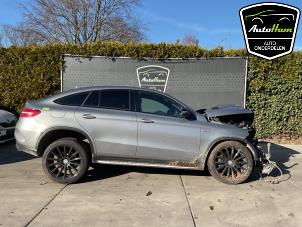 Mercedes GLE AMG Coupe 3.0 450 AMG V6 24V Turbo 4-Matic Épave (2016, Gris)