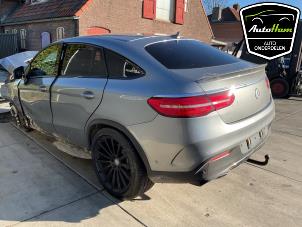 Mercedes GLE AMG Coupe 3.0 450 AMG V6 24V Turbo 4-Matic Épave (2016, Gris)