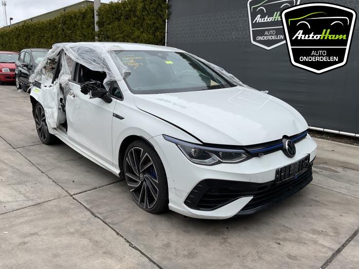 Volkswagen Golf VIII 2.0 TSI R 16V 4Motion Épave (2021, Blanc)