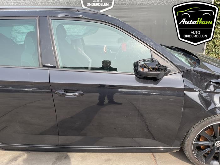 Skoda Fabia III Combi 1.0 TSI 12V Épave (2018, Noir)