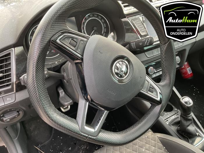 Skoda Fabia III Combi 1.0 TSI 12V Épave (2018, Noir)