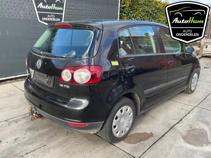 Volkswagen Golf Plus 1.6 FSI 16V Épave (2006, Noir)