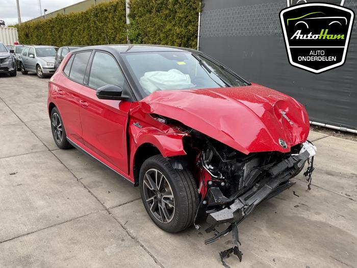 Skoda Fabia IV 1.0 TSI 12V Épave (2026, Rouge, Noir)