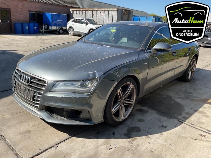 Audi A7 Sportback 2.8 V6 24V FSI Épave (2012, Gris)