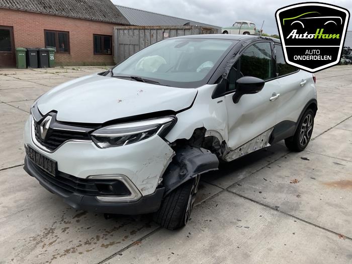 Renault Captur I 1.2 TCE 16V EDC Épave (2018, Blanc)