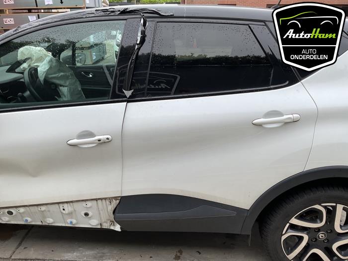 Renault Captur I 1.2 TCE 16V EDC Épave (2018, Blanc)