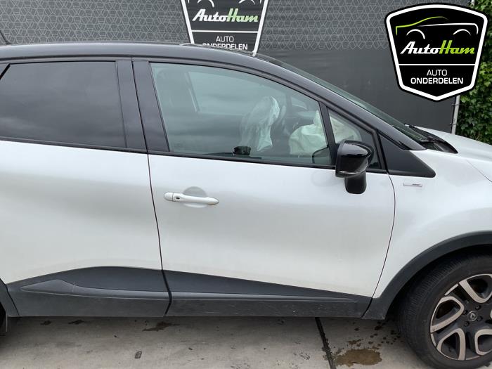 Renault Captur I 1.2 TCE 16V EDC Épave (2018, Blanc)