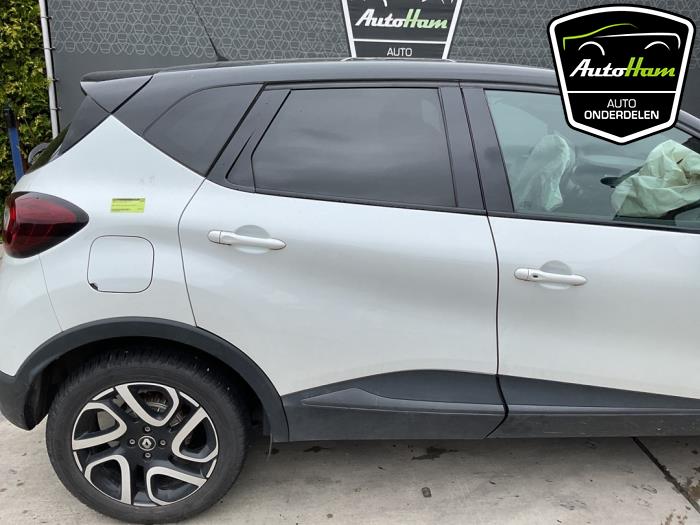 Renault Captur I 1.2 TCE 16V EDC Épave (2018, Blanc)