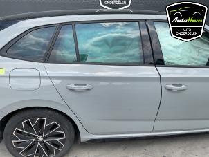 Skoda Scala 1.5 TSI Samochód złomowany (2023, Szary)