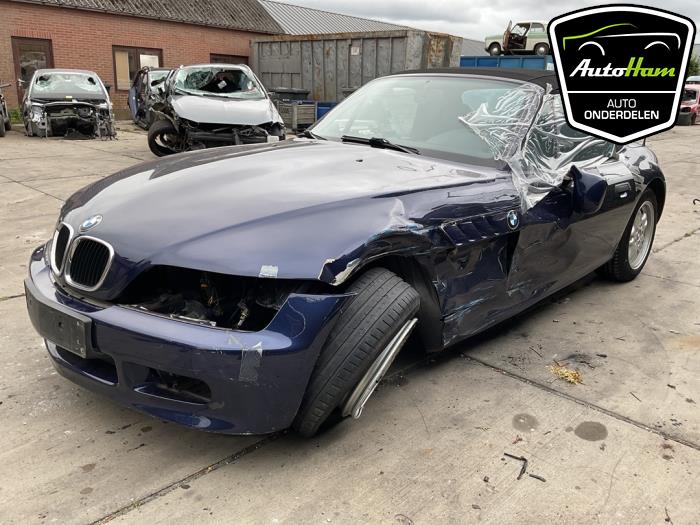 BMW Z3 Roadster 1.9 16V Vehículo de desguace (1997, Azul)