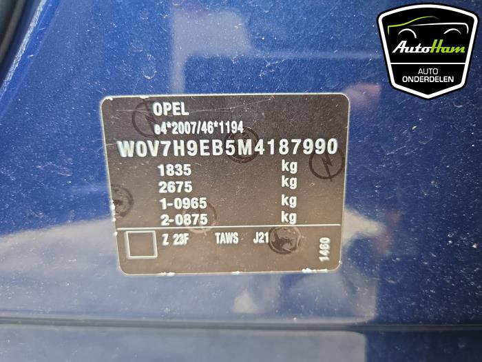 Opel Crossland 1.2 Turbo 12V Vehículo de desguace (2021, Azul)