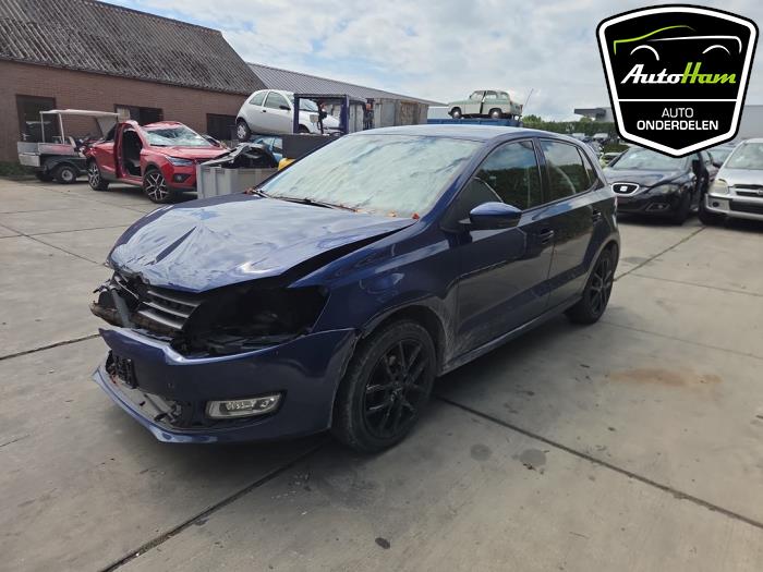 Volkswagen Polo V 1.2 12V Vehículo de desguace (2010, Azul)