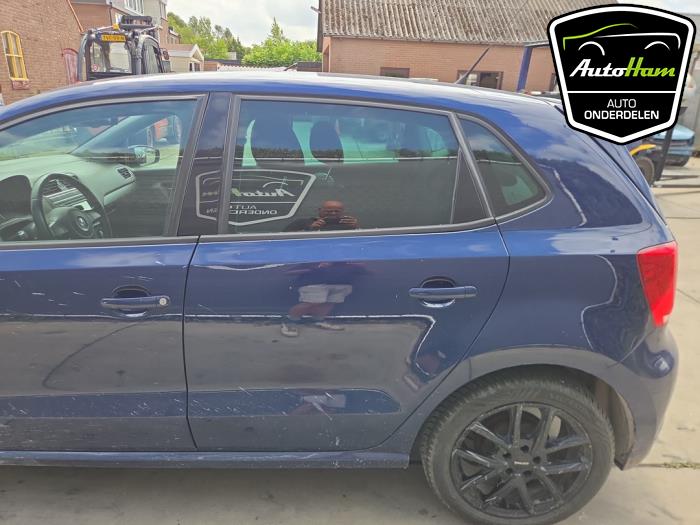 Volkswagen Polo V 1.2 12V Vehículo de desguace (2010, Azul)
