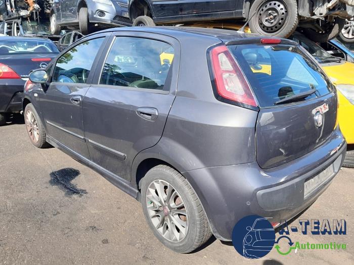 Fiat Punto Evo Jtd Multijet V Euro Salvage Vehicle Gray