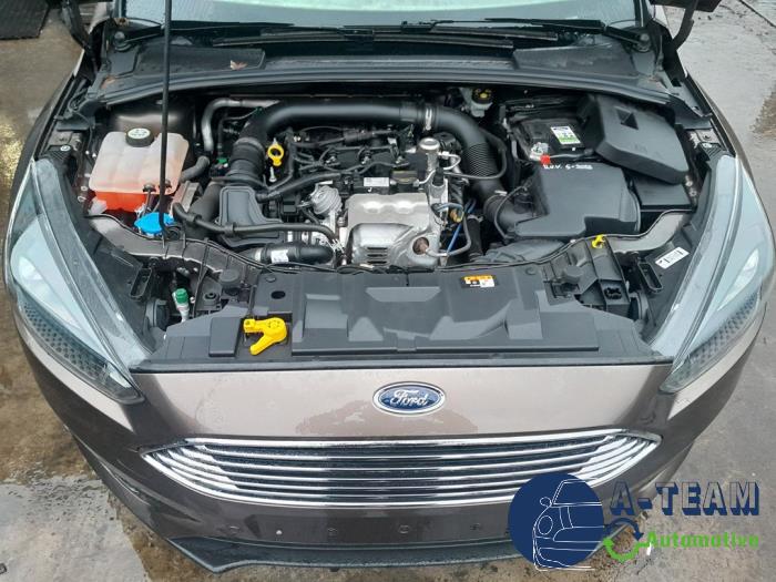 Ford Focus 3 Wagon 1.0 Ti-VCT EcoBoost 12V 125 Épave (2017, Brun)