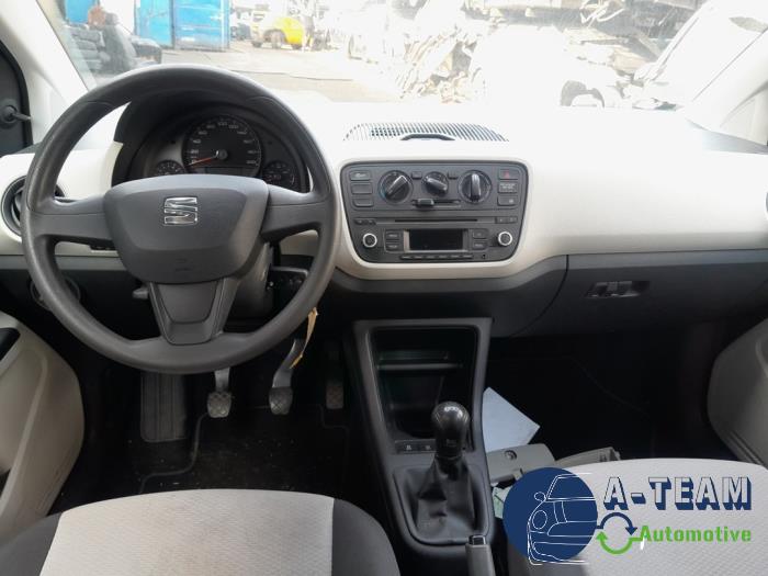 Seat Mii 1.0 12V Salvage vehicle (2015, Black)