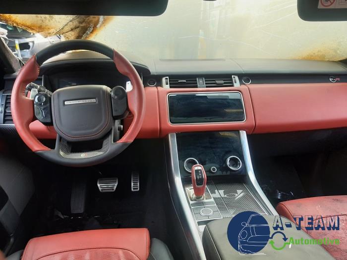 Landrover Range Rover Sport 5.0 V8 32V SVR Vehículo de desguace (2021, Gris)