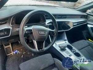 Audi A6 2.0 16V 55 TFSI E Quattro Épave (2021, Blanc)