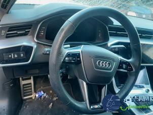Audi A6 2.0 16V 55 TFSI E Quattro Épave (2021, Blanc)