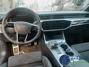 Audi A6 2.0 16V 55 TFSI E Quattro Épave (2021, Blanc)