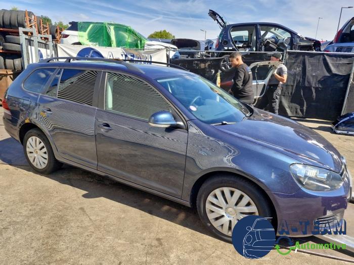 Volkswagen Golf VI Variant 1.4 TSI 122 16V Vehículo de desguace (2010, Azul)