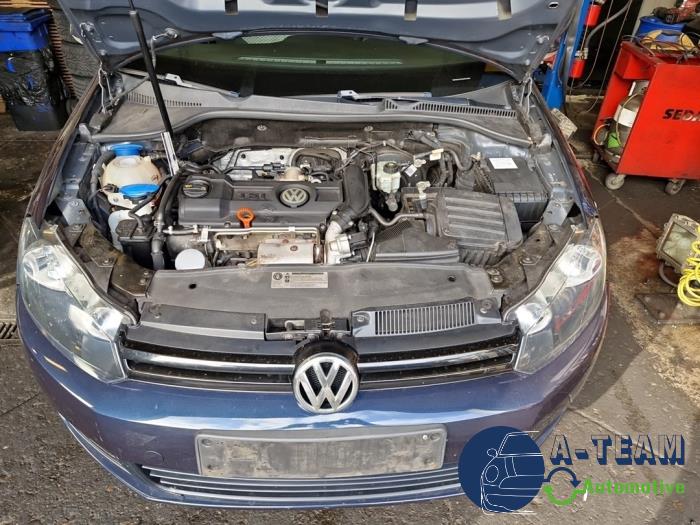 Volkswagen Golf VI Variant 1.4 TSI 122 16V Vehículo de desguace (2010, Azul)