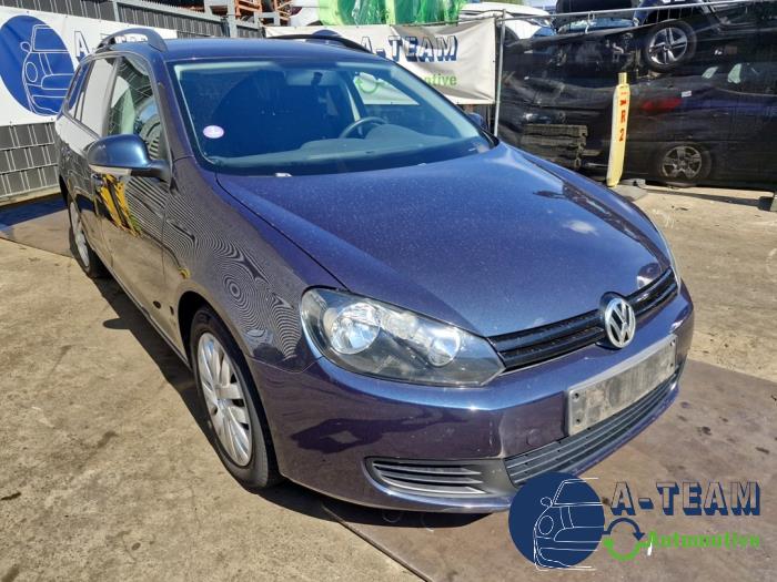 Volkswagen Golf VI Variant 1.4 TSI 122 16V Vehículo de desguace (2010, Azul)