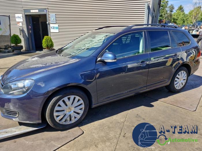 Volkswagen Golf VI Variant 1.4 TSI 122 16V Vehículo de desguace (2010, Azul)