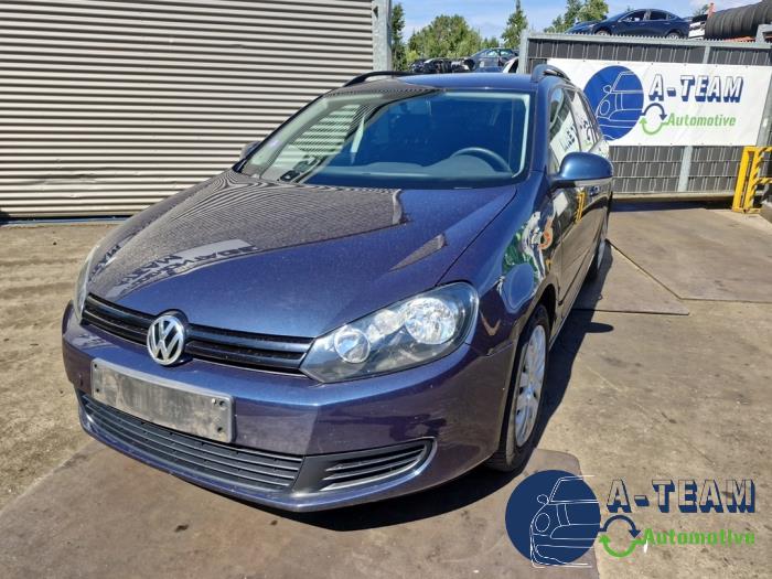 Volkswagen Golf VI Variant 1.4 TSI 122 16V Vehículo de desguace (2010, Azul)