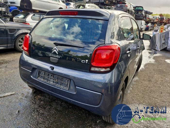 Citroen C1 1.0 Vti 68 12V Samochód złomowany (2014, Metalik, Szary)