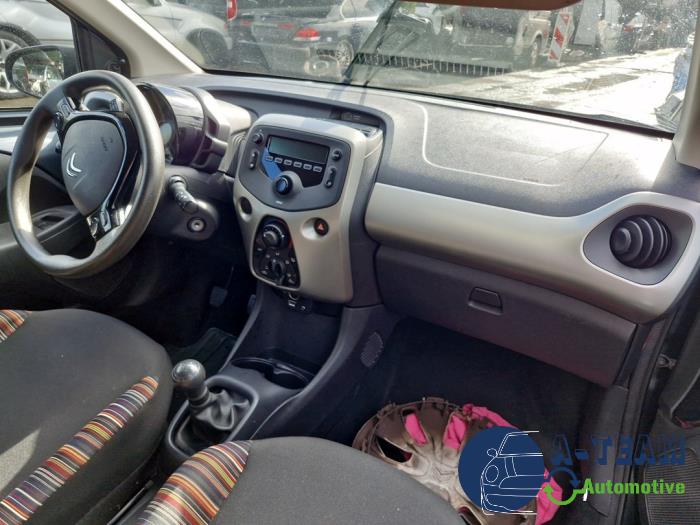 Citroen C1 1.0 Vti 68 12V Samochód złomowany (2014, Metalik, Szary)