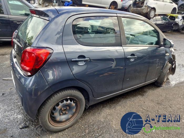 Citroen C1 1.0 Vti 68 12V Samochód złomowany (2014, Metalik, Szary)