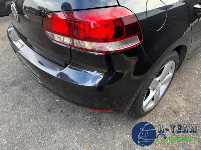 Volkswagen Golf VI 1.4 TSI 122 16V Samochód złomowany (2011, Czarny)