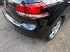 Volkswagen Golf VI 1.4 TSI 122 16V Samochód złomowany (2011, Czarny)