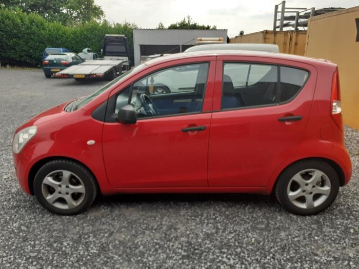 Suzuki Splash 1.0 12V Salvage vehicle (2009, Red)