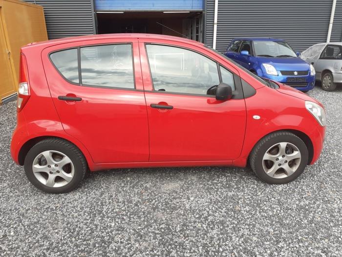 Suzuki Splash 1.0 12V Salvage vehicle (2009, Red)