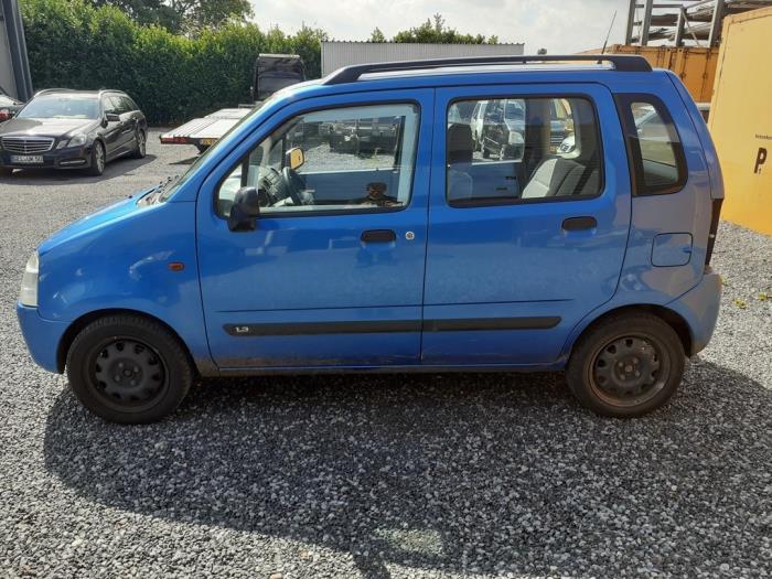Suzuki Wagon-R+ 1.3 16V Salvage vehicle (2002, Blue)