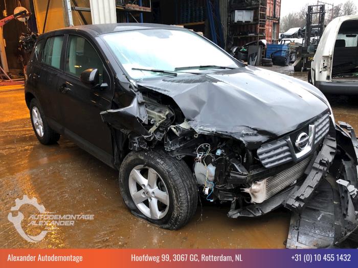 Nissan Qashqai 1.5 dCi Salvage vehicle (2007, Metallic, Black)