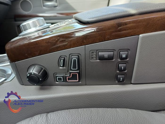 BMW 7 serie 730d,Ld 3.0 24V Épave (2005, Gris)