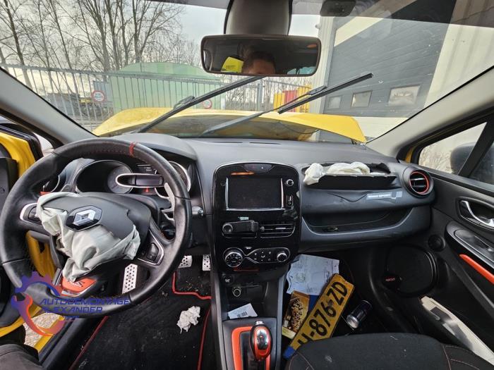 Renault Clio IV 1.6 Turbo 16V RS 200 EDC Samochód złomowany (2013, Zólty)